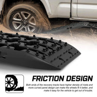 X-BULL Recovery tracks Sand tracks KIT Carry bag mounting pin Sand/Snow/Mud 10T 4WD-black Gen3.0