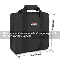 X-BULL 4WD Recovery Kit Snatch Strap Soft Shackles Folding Shovel Survival 4X4