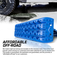 X-BULL Recovery tracks Mud Snow / Sand tracks / Grass 4X4 Caravan 2pairs 4WD Gen 3.0 - Blue