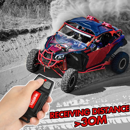 X-BULL 12V Winch Remote Control Winch Relay Solenoid Twin Handset Easy to Install