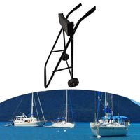 Outboard Boat Motor Stand Carrier Cart Engine Stand Multi Purpose Easy to Use Sturdy Support,Trolley for Storage Maintenance
