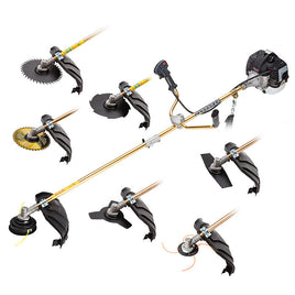 Baumr-AG 65CC Brushcutter Whipper Snipper Trimmer Brush Cutter Multi Pole Tool