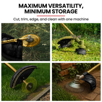 Baumr-AG 65CC Brushcutter Whipper Snipper Trimmer Brush Cutter Multi Pole Tool