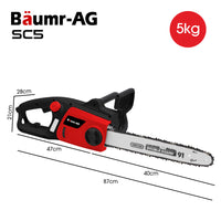 BAUMR-AG 2000W Electric Chainsaw, 16 Inch Oregon Bar and Chain