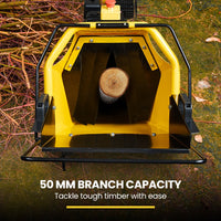 MICHIGAN 7HP 212cc Petrol Wood Chipper, Tree Mulcher - Raptor 1100