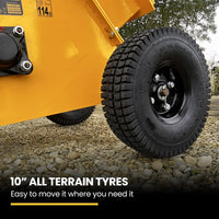 MICHIGAN 7HP 212cc Petrol Wood Chipper, Tree Mulcher - Raptor 1100