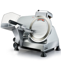 EUROCHEF 8 Inch Commercial Meat Slicer 280W Electric Food Cutting Machine, Deli Shaver Cutter 200mm