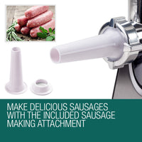 EuroChef Meat Grinder Electric Stainless Steel Mincer Sausage Kebbe Maker