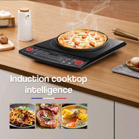 EuroChef Electric Induction Portable Cooktop Ceramic Hot Plate Kitchen Cooker 10AMP