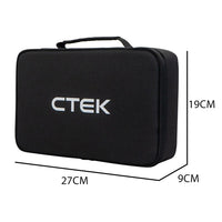 CTEK Protective Carry Case for CS FREE Portable Battery Charger, and Maintainer, Black