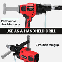 BAUMR-AG 2000W 160mm Handheld Concrete Core Drill With Rig Stand,