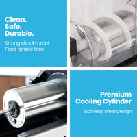 POLYCOOL 12L Single Tank Commercial Slush Machine, Digital Control Panel, SAA Approved, Juice and Frozen Slushy Maker