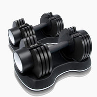 ATIVAFIT 2x Adjustable Dumbbell Set Weights Dumbbells Home Gym Interchangeable