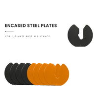 ATIVAFIT 2x Adjustable Dumbbell Set Weights Dumbbells Home Gym Interchangeable