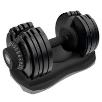 ATIVAFIT 32.5kg Single Adjustable Weight Dumbbell, for Home Gym Fitness Training