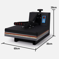 THERMOMATE Large Heat Press Machine Multipurpose sublimation printing 38x38cm 15 InchX15 Inch