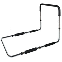 Equipmed Bed Assist Adjustable Hand Rail Support Aid for Seniors, 125kg Capacity, Bedside with Soft Grip Handle