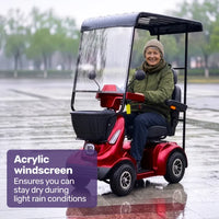 EQUIPMED Shade Canopy for ComfortCruise Mobility Scooter