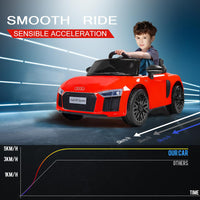 Kids Kids Ride-On Car Licensed AUDI R8 SPYDER Battery Electric Toy Remote 12V Red