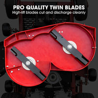 BAUMR-AG 32" Stand-On Zero-Turn Mower, Electric Start, 23hp, 764cc, Hydrostatic Drive, 10 Cut Heights