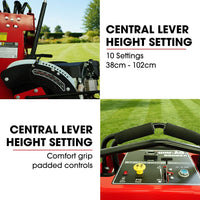 BAUMR-AG 32" Stand-On Zero-Turn Mower, Electric Start, 23hp, 764cc, Hydrostatic Drive, 10 Cut Heights