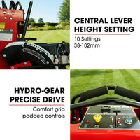 BAUMR-AG 32" Stand-On Zero-Turn Mower, Electric Start, 23hp, 764cc, Hydrostatic Drive, 10 Cut Heights