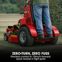 BAUMR-AG 36" Stand-On Zero-Turn Mower, Electric Start, 23hp, 764cc, Hydrostatic Drive, 10 Cut Heights