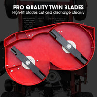 BAUMR-AG 36" Stand-On Zero-Turn Mower, Electric Start, 23hp, 764cc, Hydrostatic Drive, 10 Cut Heights