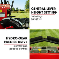 BAUMR-AG 36" Stand-On Zero-Turn Mower, Electric Start, 23hp, 764cc, Hydrostatic Drive, 10 Cut Heights