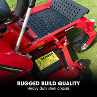 BAUMR-AG 50" Zero-Turn Ride On Mower, Electric Start, 23hp, 764cc, Hydrostatic Drive, 7 Cut Heights