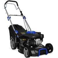 POWERBLADE 18" 150cc Self Propelled Lawn Mower, 7 Height, Steel Deck, 4-Stroke Petrol Lawnmower - VS550