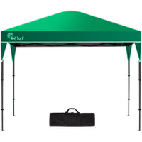 RED TRACK 3.6x2.2m Ultra Compact Folding Gazebo, Carry bag, Portable Outdoor Popup Marquee for Camping Beach, Green