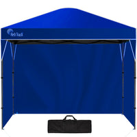 RED TRACK 3.6x2.2m Ultra Compact Folding Gazebo, Walls, Carry bag, Portable Outdoor Popup Marquee for Camping Beach, Navy Blue