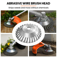 MTM 62cc 7in1 Brush Cutter Garden Multi-Tool , Pole Hedge & Line Trimmer, Bullhorn Handle, 12" Tree Trimming Pruning