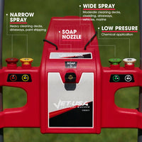 JET-USA 4800PSI Petrol Powered High Pressure Washer, - CX630
