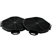 EUROCHEF Rangehood Filter Set, for EUR60B ESR60S EUR60N, 2 Replacement Activated Carbon Filters