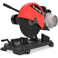 Baumr-AG 2400W 400mm 16" Metal Cut Off Cold Saw, Commercial Grade, Brushless Motor, Soft Start, 45 Degree Mitre Chop