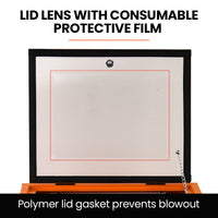 Heavy Duty Steel | LED Light | 100PSI Max Pressure