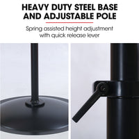 BAUMR-AG 30" 762mm 300W Industrial Pedestal Fan, Large, Commercial, Heavy-duty, 3 Speed, EESS Certified