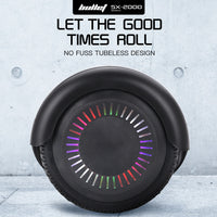 BULLET SX-2000 Hoverboard Scooter, 500W Brushless, UL Certified, AU Compliant, Superior Self Balancing System, LED Lights, Black