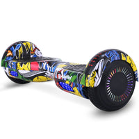 BULLET SX-2000 Hoverboard Scooter, 500W Brushless, Superior Self Balancing System, UL Certified, LED Lights, Hip Hop Design