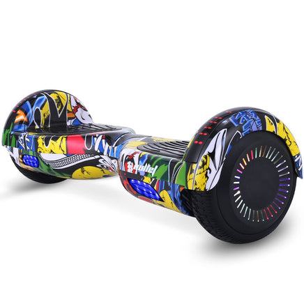 BULLET SX-2000 Hoverboard Scooter, 500W Brushless, Superior Self Balancing System, UL Certified, LED Lights, Hip Hop Design