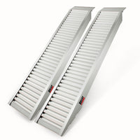 BULLET Pair of 2m Aluminium Loading Ramps, 3310kg capacity