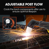 ROSSI 45A Plasma Cutter, Non-Touch Pilot ARC for Easy Cuts of Painted or Rusty Metals, DC Inverter Cutting Machine