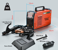 ROSSI 250 Amp Stick Welder, Portable Arc MMA Inverter Welding Machine, 15A Plug