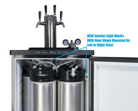 Keg King - Kegmaster XL Premium Kegerator - Fridge Pack