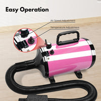 Floofi Pet Hair Dryer Advance (Pink) FI-PHD-106-DY
