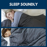 Gominimo Weighted Blanket 7KG Navy Blue