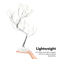 GOMINIMO Wood Desk Lamp- Bonsai Fairy Tree Lights Warm White-GO-WDL-105-JS