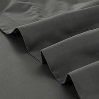 GOMINIMO 4 Pcs Bed Sheet Set 2000 Thread Count Ultra Soft Microfiber - King (Grey) GO-BS-106-XS